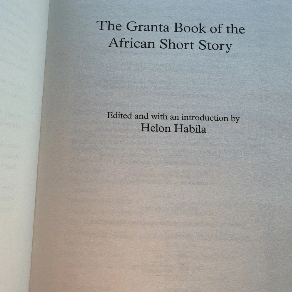 Granta Book of the African Short‎ Story by Helon Habila (2013, Trade Paperback)
